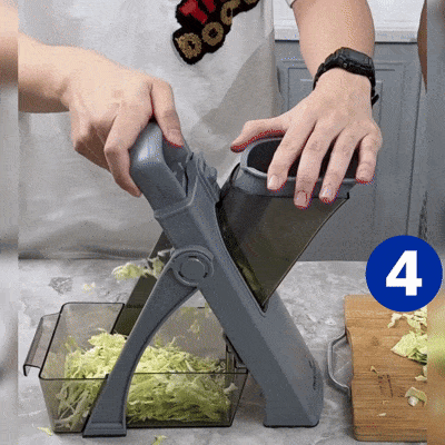 Utilisation du coupe-légumes MultiCut 4